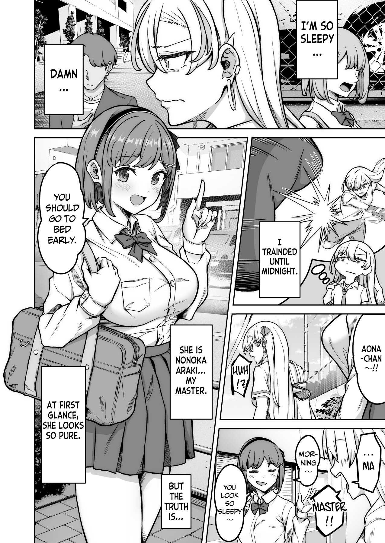Hentai Manga Comic-Aona-chan's Strongest Legendary Sex Road ~A Yankee with a Super Sensitive Body~-Read-3